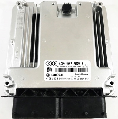 4G0907589F блок управления экю audi 3.0 tdi 0281033544
