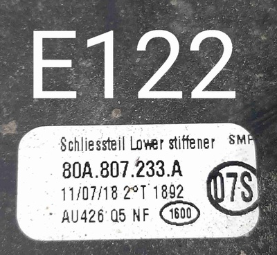 80A807233A Защита бампера переднего Audi Q7 4M (2015—2020) 2018