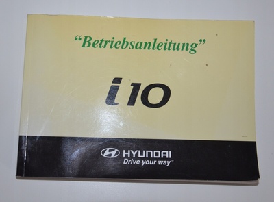 hyundai i10 - instrukcja obsługi после niemiecku