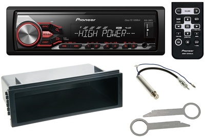Радио pioneer mvh - 280fd 4x100w volkswagen гольф 4 passat b5