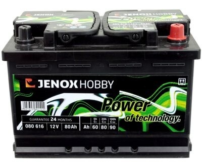 080616 аккумулятор głębokiego rozładowania jenox hobby 80