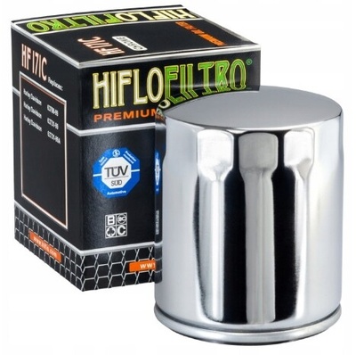 HF171C фильтр масляный hf 171c hd harley davidson хромированный