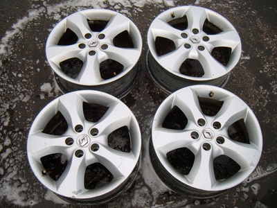 renault koleos 1 i 07 - алюминиевые колёсные диски 17 6.5j et40 5x114 , 3 40300 - jy02c
