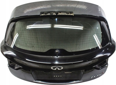 PV158 infiniti fx ii qx70 ^ крышка багажника багажника стекло чёрный obsidian kh3
