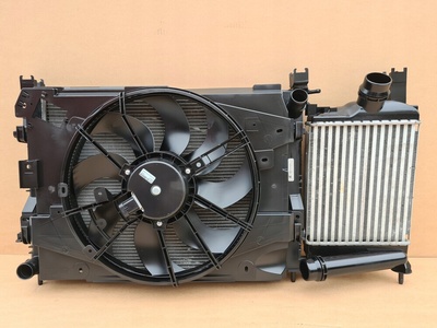 214107326R комплект радиатор вентилятор dacia duster 1.2tce