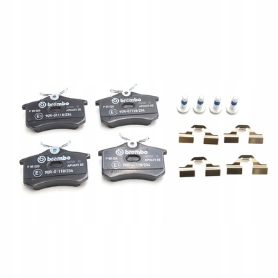 P85020 brembo п 85 020 комплект колодки тормозной