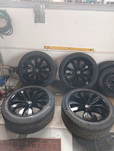 Колёсные диски алюминиевые volkswagen oe rline 760601025d et 31 9 , 5jx21 
