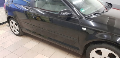 LEWEA3 дверь правое левая audi a3 8p цвет ly9b 2003 - 2005 малый решетка версия 3 дверь