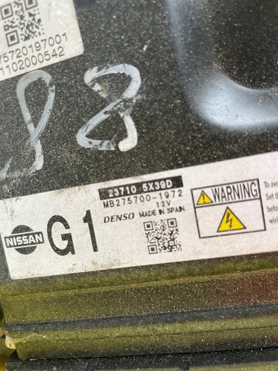 237105X39D nissan navara d40 pathfinder r51 2.5dci блок управления двигателя 23710 - 5x39d