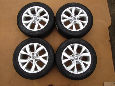 4x колёсные диски колёса 16 renault scenic fluence megane iii iv 4 шины 205 / 55 7 , 5 мм