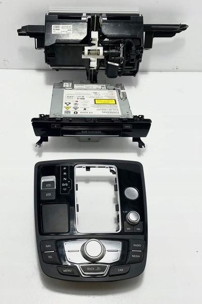 4G1035044E audi a7 4g a6 c7 рестайлинг навигация считыватель mmi сим панель управления eu harman