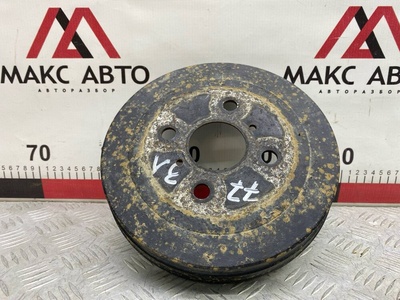 4243147010 Б/У тормозной барабан Toyota Prius NHW10 1998 (1997-2003) 42431-47010, <strong>-Б/У Детали сняты с АВТОМОБИЛЯ</strong>