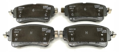 8W0698451BJ новые оригинал колодки тормозной audi a4 8w