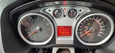 0711 форд focus mk2 рестайлинг c - max mk1 fl kuga i спидометр дисплей 2009 r . бензин