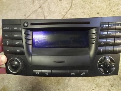 Радио мерседес w211 cls навигация be7036