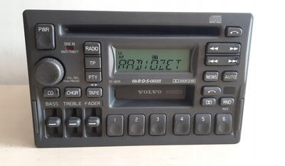 Радио 2 din компакт - диск volvo sc - 805 v40 v70 xc70 850 940 znany код
