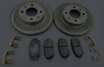 тормозные диски тормозной колодки передняя комплект kia picanto 2 ii 2011r - 1.2b 240mm