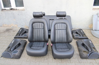 ягуар xj x308 кресла диван кожа черные дверные панели европа электрические podgr