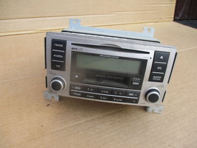 961002B120 радио магнитола mp3 кассеты hyundai санта fe ii 96100 - 2b120