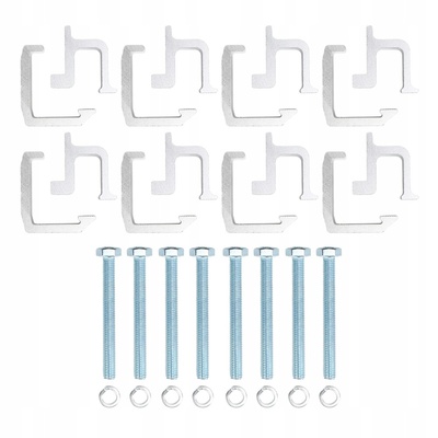16 штук грузовик bed cap topper mount clamps кемпер