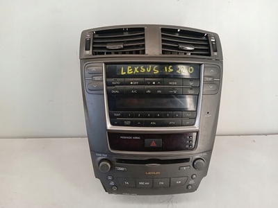 W05P235186A радио компакт - диск панель управления решетки lexus is 220 ii