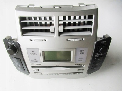 861200D210 радио компакт - диск mp3 toyota yaris ii 2006 - 2008 86120 - 0d210
