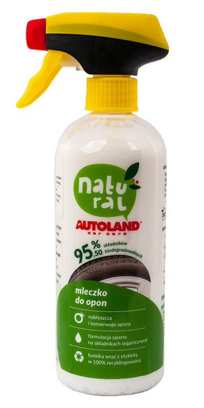 natural mleczko для шин 500ml autoland 126720599