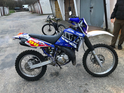 Yamaha dt 125 ре в сборе выхлоп диффузор