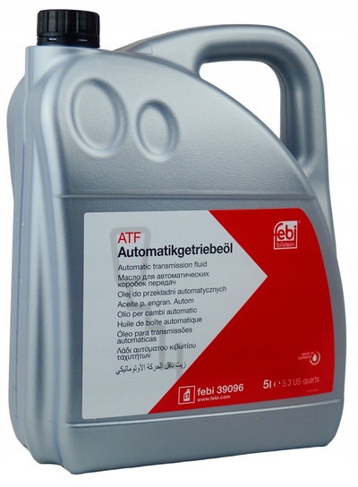 Febi масляный для автомата 6hp19 audi a5 a4 b7 b8 5l