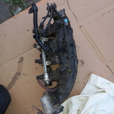 55573171 коллектор впускной opel meriva ii b astra iv j 1.4t a14net a14nel дросельная заслонка