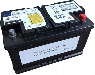 Аккумулятор 12v 80ah мерседес много моделей