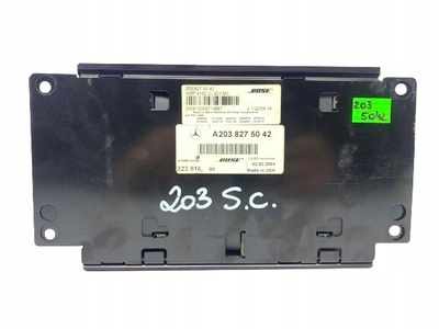 A2038275042 мерседес блок усилитель bose
