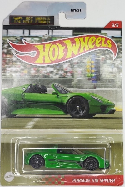 Hot wheels порше 918 spyder 1 / 4 приятно finals