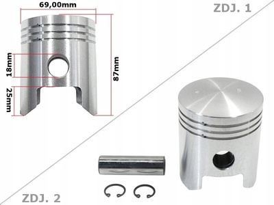 WZMOTO.PLRG13M399 поршень mz ts 250 69 , 00 n std