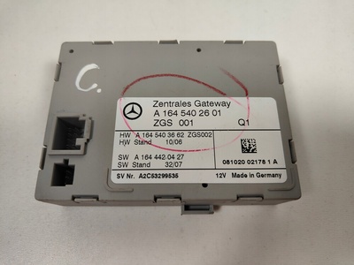 A1645402601 MERCEDES W164 W251 MODUŁ ZAMKA GATEWAY