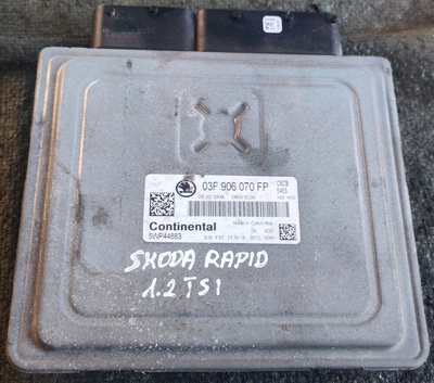 03F906070FP skoda rapid 1.2 tsi блок управления двигателя