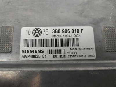 3B0906018F блок управления двигателя volkswagen passat b5 рестайлинг 00 - 05