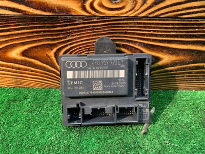 4F0959793E Блок управления двери передней левой Audi A6 C6 (S6,RS6) 2005