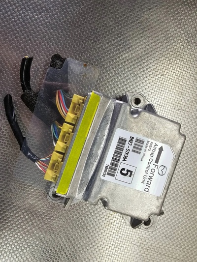 BRE757K30A mazda 3 iii рестайлинг 2.0 блок сенсор подушек безопасности airbag bezwypadkowy bre7 - 57k30a
