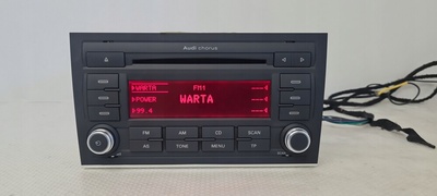 Audi chorus a4 b7 радио компакт - диск aux 8e0035152q с кодом новые
