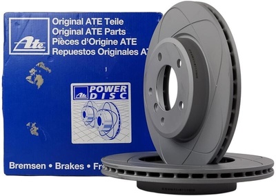 24.03220160.1 ate power disc тормозные диски передняя bmw 3 e46 z3 z4 300mm