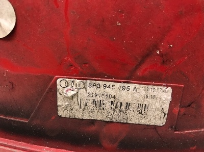 8P3945095A Фонарь задний левый Audi A3 8P 2009