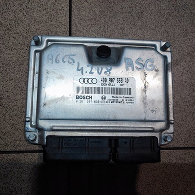 4D0907558AD блок управления двигателя audi a6 c5 4.2 v8 пгс