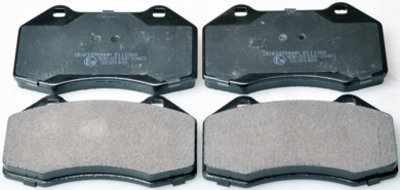 B111268 колодки тормозные передние renault clio 3 06 -