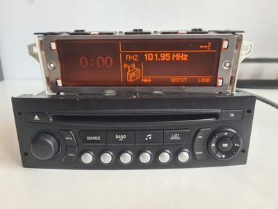 Радио peugeot 207 307 807 партнер rd45 berlingo usb bluetooth