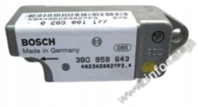 3B0959643 passat 1997 3b0 959 643 - датчик zderzeń боковых