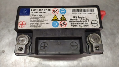 A0019822708 мерседес c класса w204 рестайлинг дополнительный аккумулятор