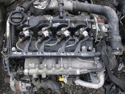 R2AA mazda 6 gh 2.2 mzr - cd двигатель в сборе набор