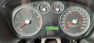 0306 форд focus mk2 04 - 07 c - max mk1 przedlift спидометр дисплей 2007 r бензин