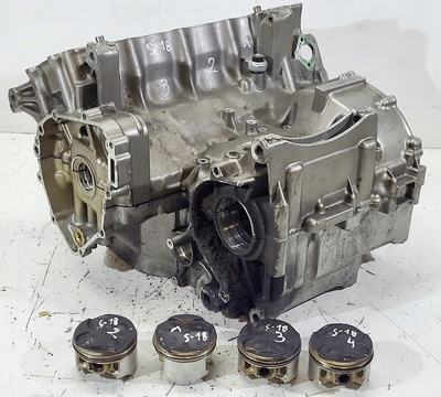 Kartery blok двигателя цилиндры поршни honda hornet cb 600 f pc36 пк 36 03 - 06r